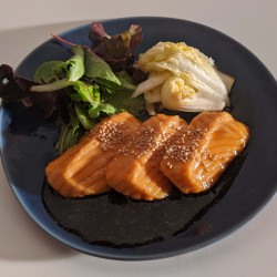 SAUMON TERIYAKI SANS RIZ