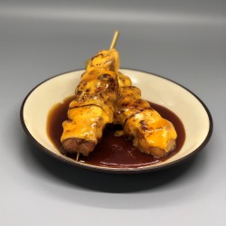 Supplément fromage fondu pour Yakitori La Paire