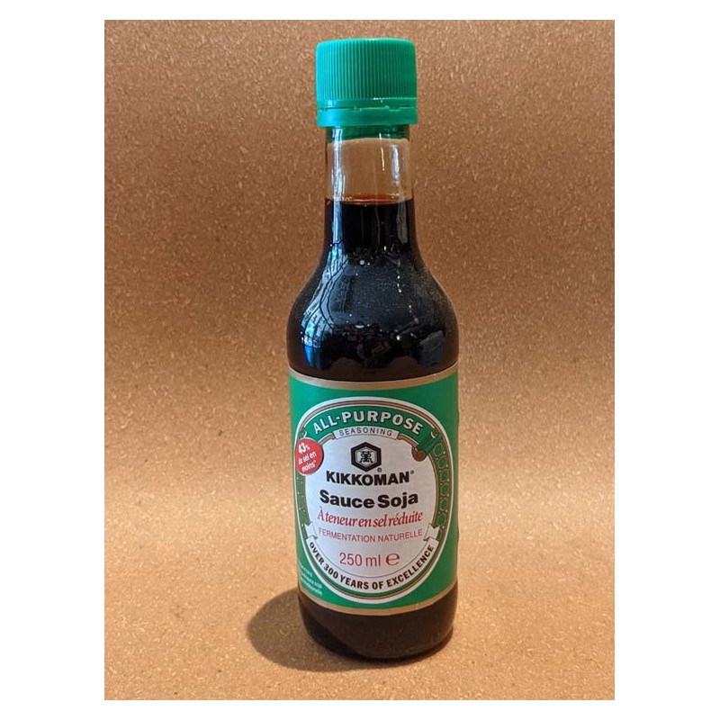 Sauce Soja moins salee 250 ml Kikkoman