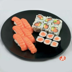 Meilleurs trio tout saumon faits par de vrais chefs japonais